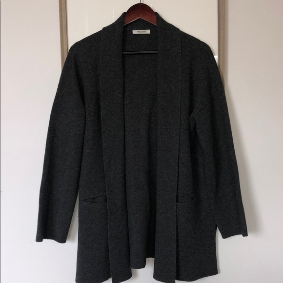 Madewell Sweaters - Madewell Open Wool Cardigan